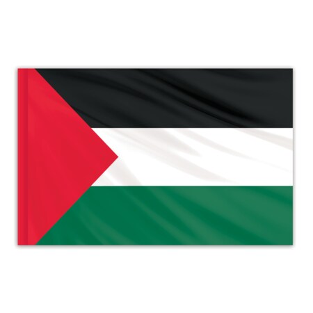 Palestine Indoor Nylon Flag 5'x8'